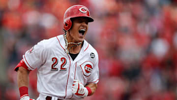 Cincinnati Reds pinch hitter Derek Dietrich
