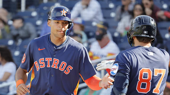 Houston Astros infielder Cam Smith