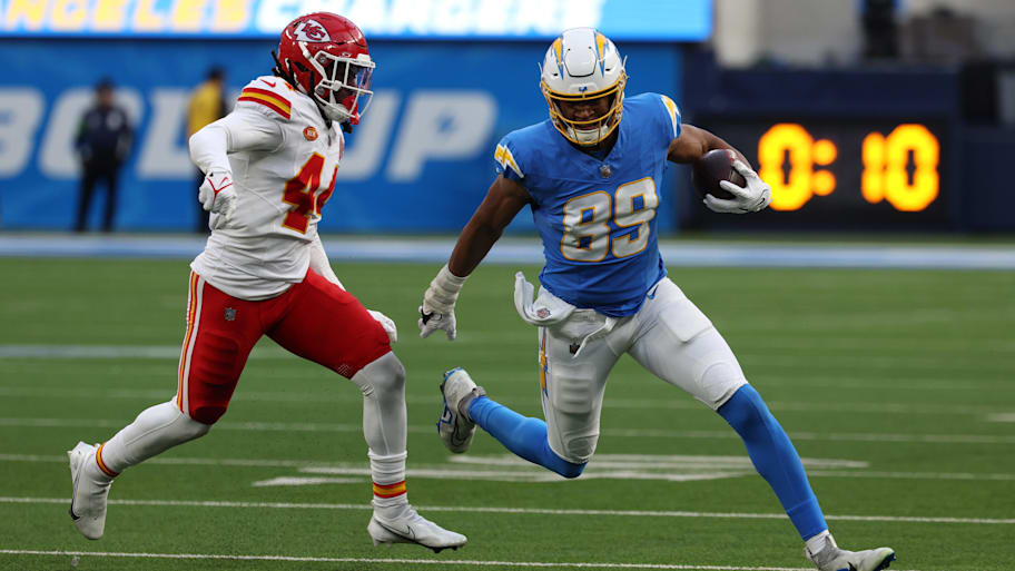 Pittsburgh Steelers tight end Donald Parham Jr. has torn his Achilles. | Kiyoshi Mio-Imagn Images