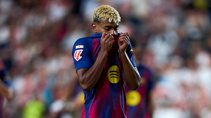 Lamine Yamal manquera la réception de Getafe. Lamine Yamal manquera la réception de Getafe.