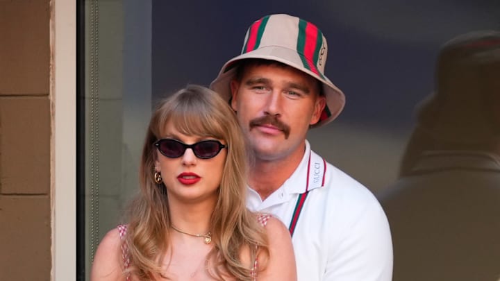 Taylor Swift and Travis Kelce