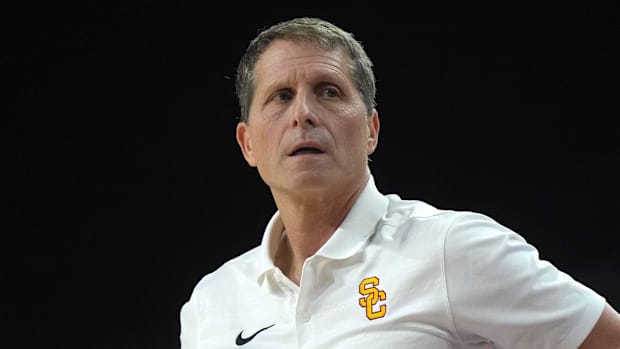 USC trojans big ten Recruiting NIL Miles Sadler Eric Musselman Josh Irving Christian Collins UCLA Bruins college basketball 