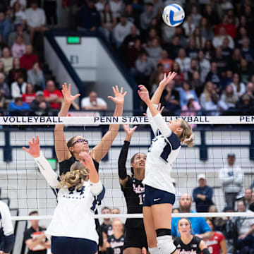No. 1 seeds Penn State and Nebraska face off on Friday, Nov. 29, 2024, in State College, Pa.