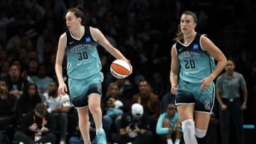 Breanna Stewart and Sabrina Ionescu have led the Liberty to the second-best record in the WNBA