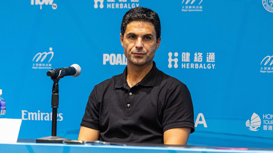 Mikel Arteta offered an update on five players. | IMAGO/Propaganda Photo