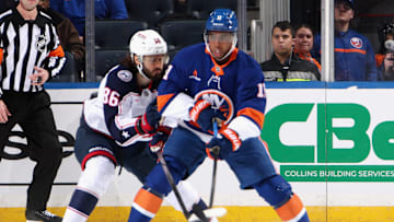 The New York Islanders could find themselves in a playoff spot with a win over the Columbus Blue Jackets on Monday night.