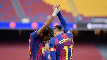 Raphinha e Yamal são os destaques do ataque blaugrana Raphinha e Yamal são os destaques do ataque blaugrana