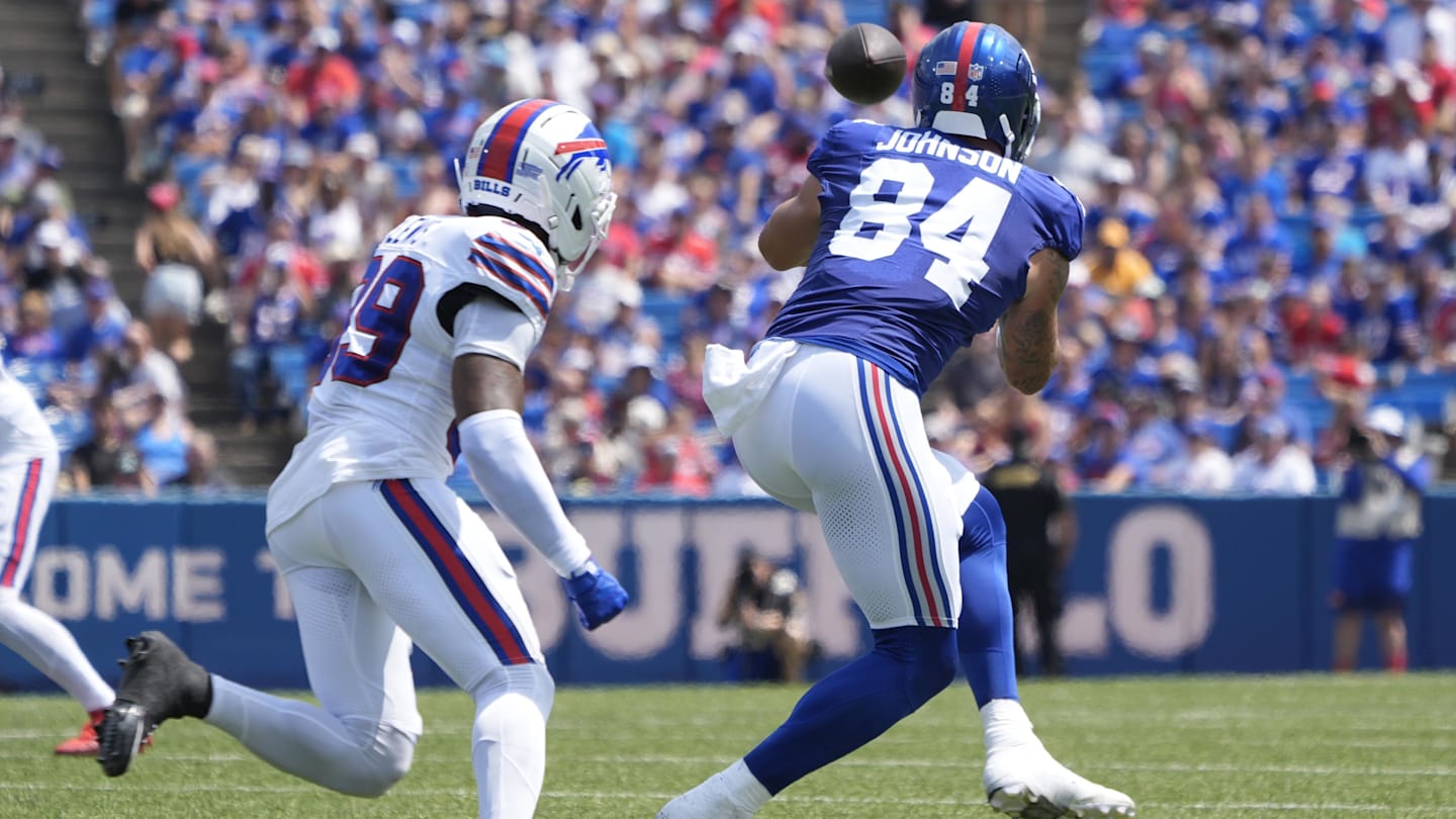 Which Giants Receiving Targets Were Among Tops in Getting Separation?