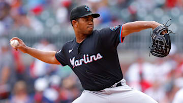 Miami Marlins v Atlanta Braves