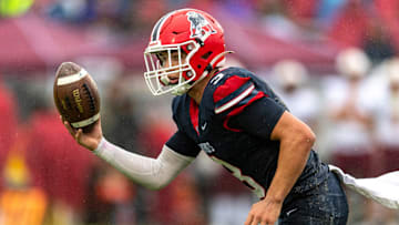 Heritage Hills' Jett Goldsberry (3) has led the Patriots to an undefeated start.