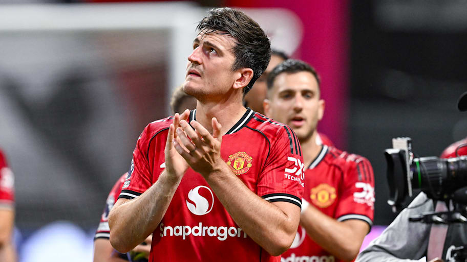 Harry Maguire is reportedly keen to extend his contract. | IMAGO/Icon Sportswire