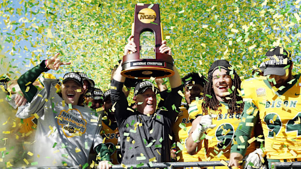 North Dakota State Bison head coach Chris Klieman