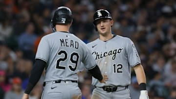 Colson Montgomery, Curtis Mead - Chicago White Sox v Detroit Tigers