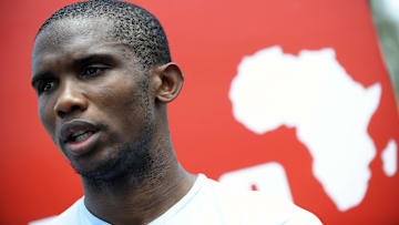 Kameruns Fußballlegende Samuel Eto'o Kameruns Fußballlegende Samuel Eto'o