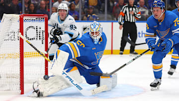 St. Louis Blues netminders have sunk to the bottom of league rankings in goalie stats.