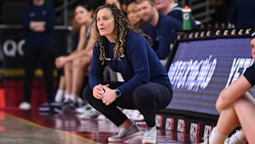Penn State Nittany Lions women's basketball head coach Carolyn Kieger