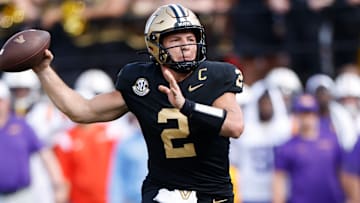 Vanderbilt QB Diego Pavia