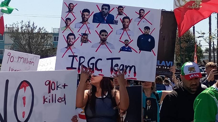 A scathing placard.