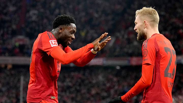 Konrad Laimer und Alphonso Davies kämpfen um einen Startelfplatz Konrad Laimer und Alphonso Davies kämpfen um einen Startelfplatz