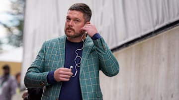 The Danimal is looking sharp, and about to light up a cigar after signing the nation's No. 2 recruiting class,