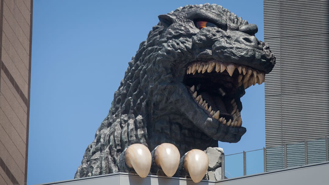 Godzilla Welcomes Tourists To Tokyo
