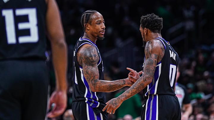 Sacramento Kings forward DeMar DeRozan is a great prop target tonight. Sacramento Kings forward DeMar DeRozan is a great prop target tonight.