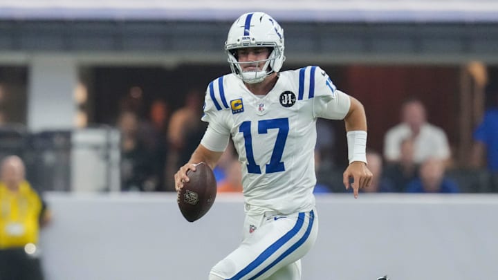 Indianapolis Colts quarterback Daniel Jones