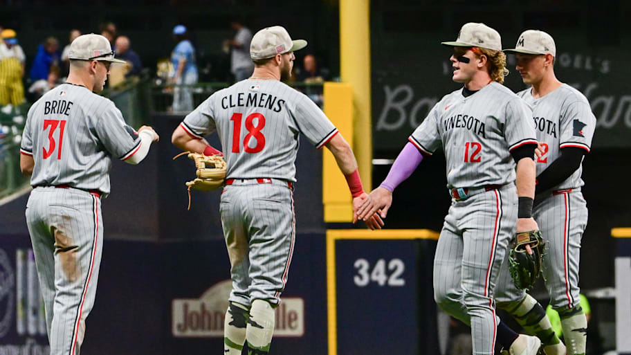 The Twins, winners of 13 straight, have also pitched 33 consecutive scoreless innings.  | Benny Sieu-Imagn Images