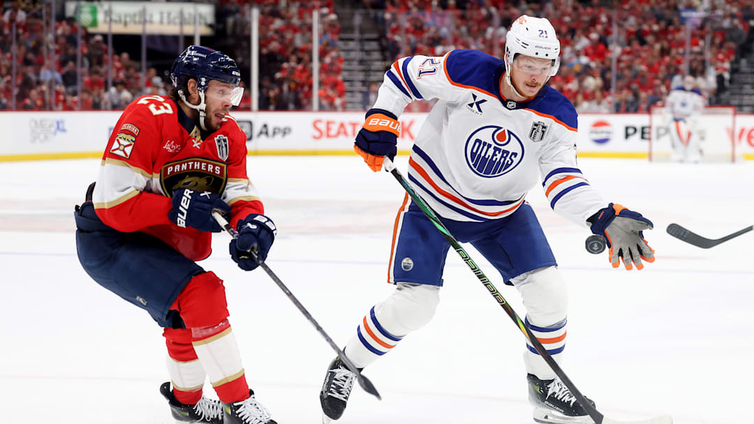 Trent Frederic played a key bottom-six role for the Edmonton Oilers during the 2025 NHL playoffs.