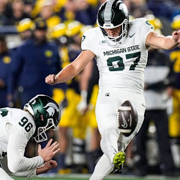 Former Michigan State kicker Anthony Kim, now a Bears UDFA, has a reputation for a big leg and could provide Cairo Santos with a real challenge.