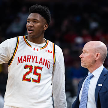 Maryland Terrapins center Derik Queen is in the mix to be a top-10 pick based on the latest odds.