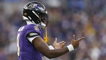 Baltimore Ravens quarterback Lamar Jackson