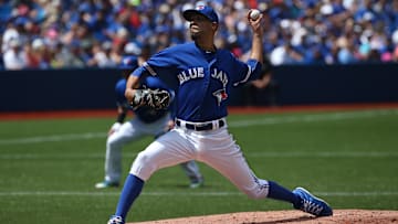 David Price fires a pitch against the Minnesota Twins Aug. 3, 2015 in his debut start with the Toronto Blue Jays.