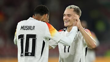 Jamal Musiala und Florian Wirtz harmonieren beim DFB gut zusammen 