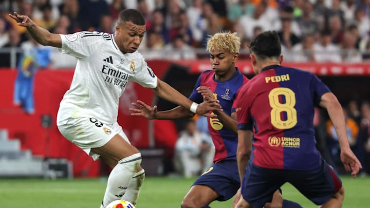 Real Madrid and Barcelona lock horns on Sunday.