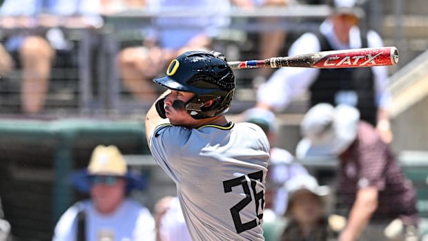 Oregon Ducks' Mason Neville Projected To Go In First Round Of 2025 MLB Draft