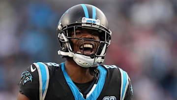 Carolina Panthers cornerback Mike Jackson Sr.