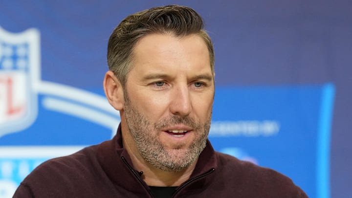 Washington Commanders general manager Adam Peters