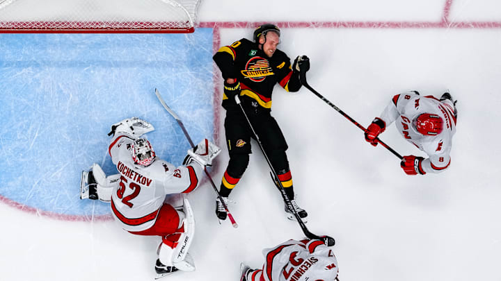 Carolina Hurricanes v Vancouver Canucks