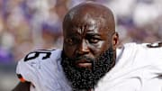 Cleveland Browns defensive tackle Maliek Collins during the game against the Baltimore Ravens.