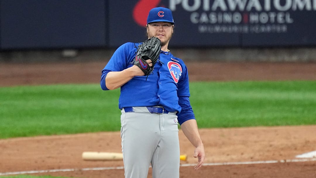 Chicago Cubs pitcher Justin Steele.