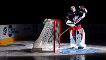 Columbus Blue Jackets goaltender Sergei Bobrovsky (72) Mandatory Credit: Aaron Doster-USA TODAY Sports