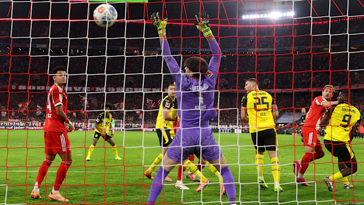Harry Kane köpfte den FC Bayern früh in Führung Harry Kane köpfte den FC Bayern früh in Führung