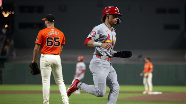 St. Louis Cardinals shortstop Masyn Winn