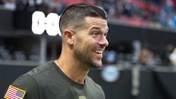 Carolina Panthers head coach Dave Canales