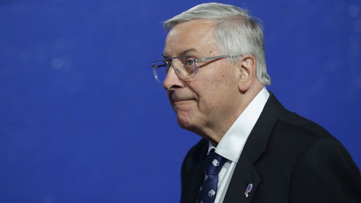 Buffalo Sabres owner Terry Pegula, who also owns the NFL's Buffalo Bills