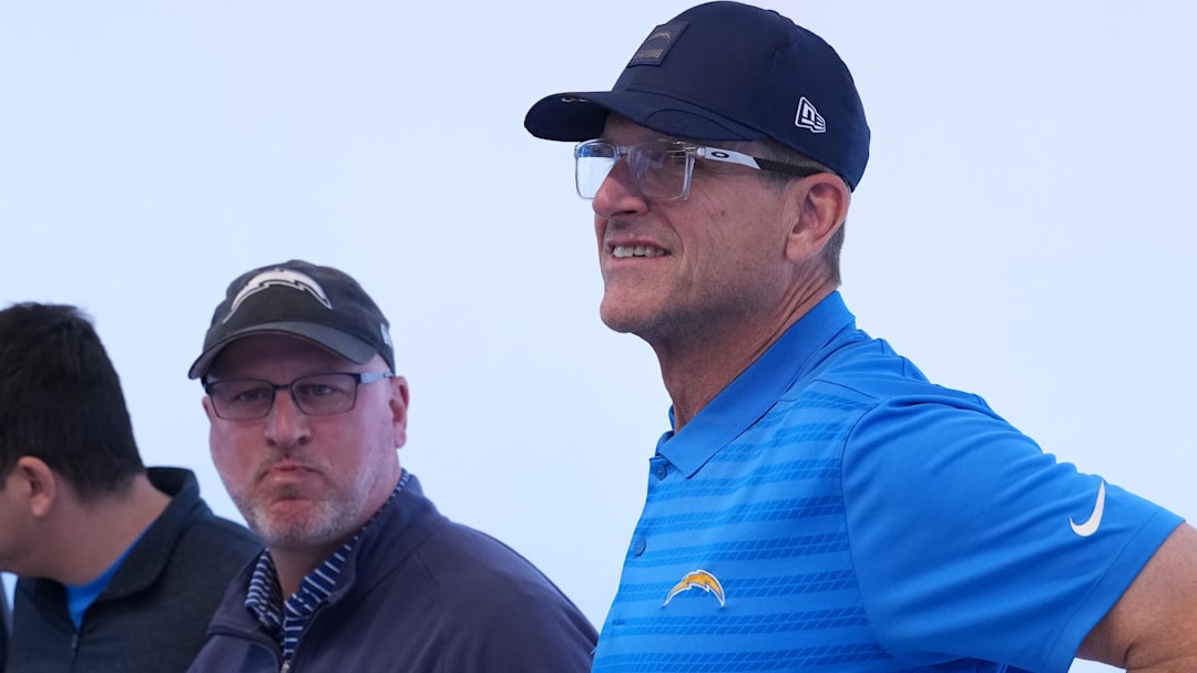 Jim Harbaugh and Joe Hortiz.