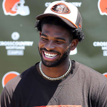 Sanders was drafted by the Browns in the 2025 NFL draft