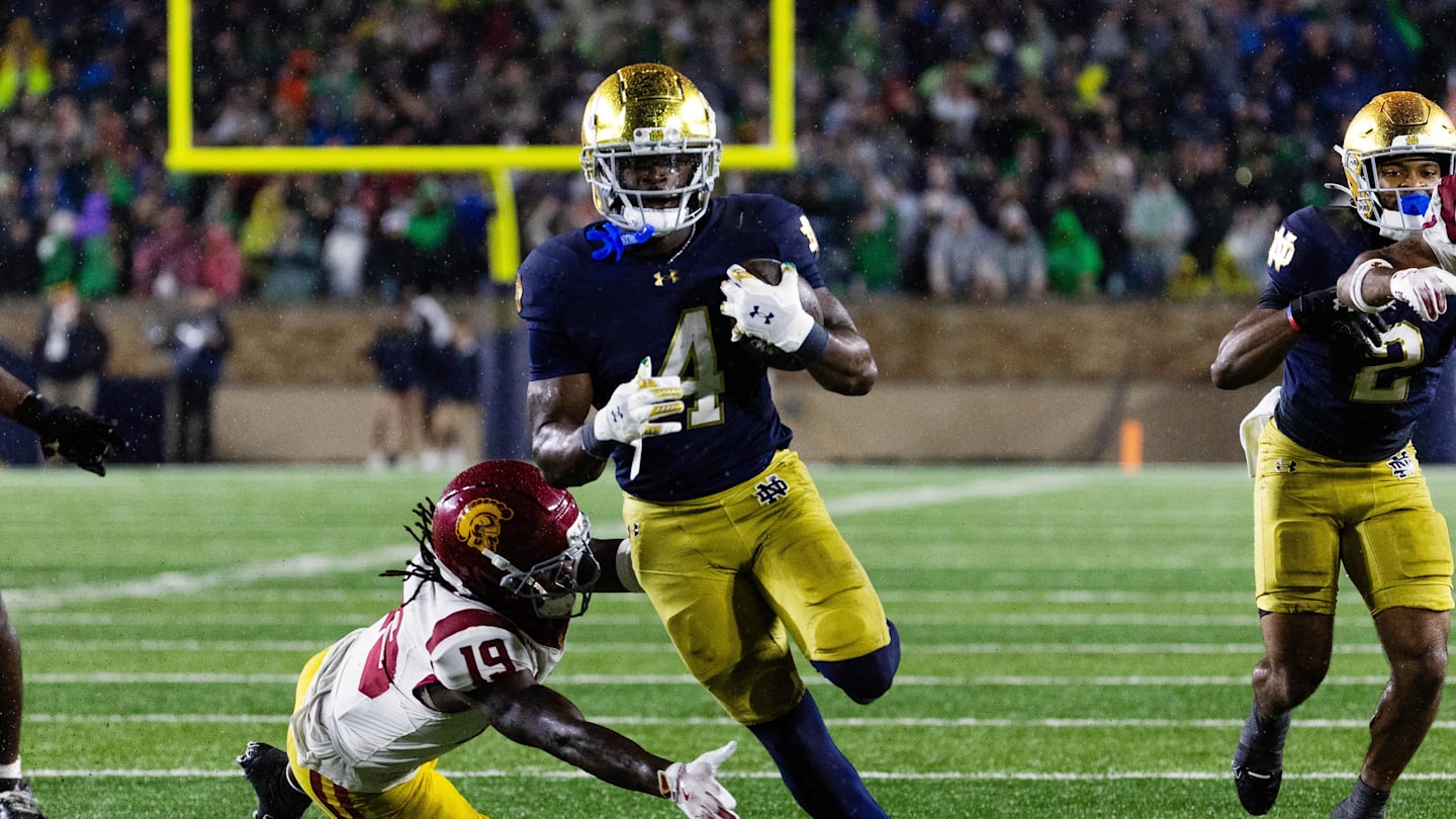 Notre Dame vs. Boston College Prediction, Odds and Key Players to Watch for College Football Week 10