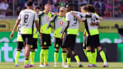 Dortmund's new away kit is certainly striking.